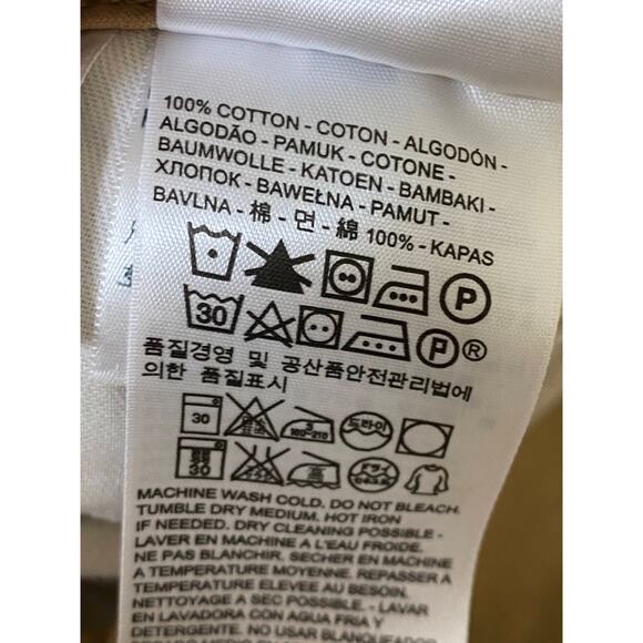 Levi's True Chino Khaki Tan Brown Straight 100% Cotton Shorts Men's Size 42 - Picture 6 of 8